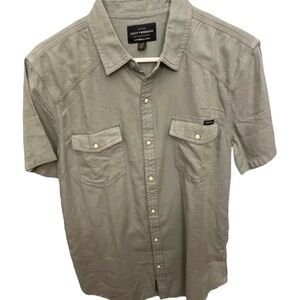 Men’s Lucky Brand button-down shirt Mens Lucky short-sleeve button shirt SM NWT